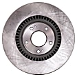 2014 Kia Cadenza Limited - 2-Wheel Set Front Brake Disc and Pad Kit, Plain Surface, 5 Lugs, 320.04 mm, Ceramic, 3.3L 6Cyl, Pro-Line Series  Includes (2) Disc and (1) Pad Set