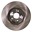 2018 Mercedes Benz CLA250 - 2-Wheel Set Front Brake Disc and Pad Kit, Plain Surface, 5 Lugs, 320 mm, Organic, Base Brakes, 2.0L 4Cyl, Pro-Line Series  Includes (2) Disc and (1) Pad Set