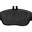 2018 Mercedes Benz CLA250 - 2-Wheel Set Front Brake Disc and Pad Kit, Plain Surface, 5 Lugs, 320 mm, Organic, Base Brakes, 2.0L 4Cyl, Pro-Line Series  Includes (2) Disc and (1) Pad Set