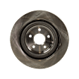 4-Wheel Set Front and Rear Brake Disc and Pad Kit, Plain Surface 5 Lugs Front and Rear-325.88 mm Organic Pro-Line Series, Includes (4) Disc and (2) Pad Set
