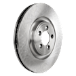 4-Wheel Set Front and Rear Brake Disc and Pad Kit, Plain Surface 5 Lugs Front-354.7 mm/Rear-325.88 mm Organic Pro-Line Series, Includes (4) Disc and (2) Pad Set