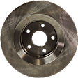 2006 Jeep Grand Cherokee - 2-Wheel Set Front Brake Disc and Pad Kit, Plain Surface, 5 Lugs, 359.92 mm, Semi-metallic, 6.1L 8Cyl, Pro-Line Series  Includes (2) Disc and (1) Pad Set