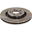 2006 Jeep Grand Cherokee - 2-Wheel Set Front Brake Disc and Pad Kit, Plain Surface, 5 Lugs, 359.92 mm, Semi-metallic, 6.1L 8Cyl, Pro-Line Series  Includes (2) Disc and (1) Pad Set