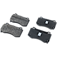 2006 Jeep Grand Cherokee - 2-Wheel Set Front Brake Disc and Pad Kit, Plain Surface, 5 Lugs, 359.92 mm, Semi-metallic, 6.1L 8Cyl, Pro-Line Series  Includes (2) Disc and (1) Pad Set