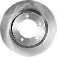 2018 Lexus LX570 - 4-Piece Kit Front Brake Disc and Pad Kit, Plain Surface, 5 Lugs, 354.08 mm, Ceramic, 5.7L 8Cyl, Pro-Line Series  Includes (2) Brake Disc and (1) Brake Pad Set