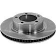 2018 Lexus LX570 - 4-Piece Kit Front Brake Disc and Pad Kit, Plain Surface, 5 Lugs, 354.08 mm, Ceramic, 5.7L 8Cyl, Pro-Line Series  Includes (2) Brake Disc and (1) Brake Pad Set