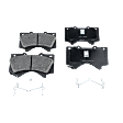 2018 Lexus LX570 - 4-Piece Kit Front Brake Disc and Pad Kit, Plain Surface, 5 Lugs, 354.08 mm, Ceramic, 5.7L 8Cyl, Pro-Line Series  Includes (2) Brake Disc and (1) Brake Pad Set
