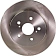 2011 Toyota Prius - 4-Piece Kit Rear Brake Disc and Pad Kit, Plain Surface, 5 Lugs, 259.08 mm, Ceramic, Production Date From November 2010 To April 2011, 1.8L 4Cyl, Pro-Line Series  Includes (2) Brake Disc and (1) Brake Pad Set
