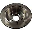 2006 Toyota Highlander Sport - 4-Piece Kit Rear Brake Disc and Pad Kit, Plain Surface, 5 Lugs, 288.04 mm, Ceramic, 2.4L 4Cyl, Pro-Line Series  Includes (2) Brake Disc and (1) Brake Pad Set