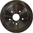 2006 Toyota Highlander Sport - 4-Piece Kit Rear Brake Disc and Pad Kit, Plain Surface, 5 Lugs, 288.04 mm, Ceramic, 2.4L 4Cyl, Pro-Line Series  Includes (2) Brake Disc and (1) Brake Pad Set