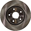 2017 Toyota RAV4 - 8-Piece Kit Front and Rear Brake Disc and Pad Kit, Plain Surface, 5 Lugs, Ceramic, 2.5L 4Cyl, Pro-Line Series  Includes (4) Brake Disc and (2) Brake Pad Set