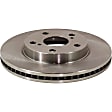 2017 Toyota RAV4 - 8-Piece Kit Front and Rear Brake Disc and Pad Kit, Plain Surface, 5 Lugs, Ceramic, 2.5L 4Cyl, Pro-Line Series  Includes (4) Brake Disc and (2) Brake Pad Set
