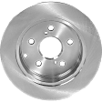 2017 Toyota RAV4 - 8-Piece Kit Front and Rear Brake Disc and Pad Kit, Plain Surface, 5 Lugs, Ceramic, 2.5L 4Cyl, Pro-Line Series  Includes (4) Brake Disc and (2) Brake Pad Set