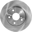 2017 Toyota RAV4 - 8-Piece Kit Front and Rear Brake Disc and Pad Kit, Plain Surface, 5 Lugs, Ceramic, 2.5L 4Cyl, Pro-Line Series  Includes (4) Brake Disc and (2) Brake Pad Set