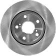 2017 Toyota RAV4 - 8-Piece Kit Front and Rear Brake Disc and Pad Kit, Plain Surface, 5 Lugs, Ceramic, 2.5L 4Cyl, Pro-Line Series  Includes (4) Brake Disc and (2) Brake Pad Set