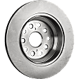 2008 Lexus LS460 - 4-Wheel Set Front and Rear Brake Disc and Pad Kit, Plain Surface, 5 Lugs, Front-334.77 mm/Rear-314.96 mm, Organic, Except Touring Package, 4.6L 8Cyl, Pro-Line Series  Includes (4) Disc and (2) Pad Set