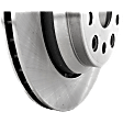 2008 Lexus LS460 - 4-Wheel Set Front and Rear Brake Disc and Pad Kit, Plain Surface, 5 Lugs, Front-334.77 mm/Rear-314.96 mm, Organic, Except Touring Package, 4.6L 8Cyl, Pro-Line Series  Includes (4) Disc and (2) Pad Set