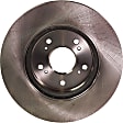 2014 Honda CR-V EX-L - 4-Piece Kit Front Brake Disc and Pad Kit, Plain Surface, 5 Lugs, 295.91 mm, Ceramic, AWD, 2.4L 4Cyl, Pro-Line Series  Includes (2) Brake Disc and (1) Brake Pad Set