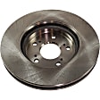 2014 Honda CR-V EX-L - 4-Piece Kit Front Brake Disc and Pad Kit, Plain Surface, 5 Lugs, 295.91 mm, Ceramic, AWD, 2.4L 4Cyl, Pro-Line Series  Includes (2) Brake Disc and (1) Brake Pad Set