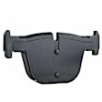 2-Wheel Set Rear Brake Disc and Pad Kit, Plain Surface 5 Lugs 330 mm Organic Pro-Line Series, Includes (2) Brake Disc and (1) Brake Pad Set