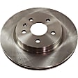 2014 Buick Regal - 2-Wheel Set Rear Brake Disc and Pad Kit, Plain Surface, 5 Lugs, 314.96 mm, Organic, Vented, 2.0L 4Cyl, Pro-Line Series  Includes (2) Disc and (1) Pad Set