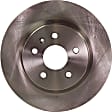 2014 Buick Regal - 2-Wheel Set Rear Brake Disc and Pad Kit, Plain Surface, 5 Lugs, 314.96 mm, Organic, Vented, 2.0L 4Cyl, Pro-Line Series  Includes (2) Disc and (1) Pad Set