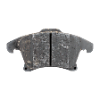 4-Piece Kit Front Brake Disc and Pad Kit, Plain Surface, 5 Lugs, Ceramic, 316 mm Outside Diameter, Pro-Line Series