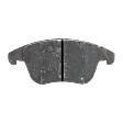 4-Piece Kit Front Brake Disc and Pad Kit, Plain Surface, 5 Lugs, Ceramic, 316 mm Outside Diameter, Pro-Line Series