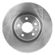 4-Piece Kit Front Brake Disc and Pad Kit, Plain Surface, 5 Lugs, Ceramic, 316 mm Outside Diameter, Pro-Line Series