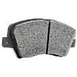2012 Hyundai Elantra - 2-Wheel Set Front Brake Disc and Pad Kit, Plain Surface, 5 Lugs, 279.91 mm, Ceramic, 1.8L 4Cyl, Pro-Line Series Includes (2) Disc and (1) Pad Set