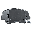 2012 Hyundai Elantra - 2-Wheel Set Front Brake Disc and Pad Kit, Plain Surface, 5 Lugs, 279.91 mm, Ceramic, 1.8L 4Cyl, Pro-Line Series Includes (2) Disc and (1) Pad Set