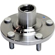 4-Wheel Set Wheel Hub, 5 Lugs, Includes (2) Wheel Bearing and (4) Wheel Hub