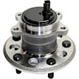 4-Wheel Set Wheel Hub, 5 Lugs, Includes (2) Wheel Bearing and (4) Wheel Hub
