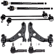 2016 Mazda CX-5 - 8-Piece Kit Suspension Kit,  Includes (2) Control Arm, (2) Sway Bar Link, and (4) Tie Rod End