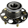 4-Wheel Set Front and Rear, Driver and Passenger Side Wheel Hub, 5 Lugs, includes (2) Wheel Bearing and (4) Wheel Hub