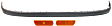 3-Piece Kit Front, Driver or Passenger Side Bumper Trim, Primed, Includes (1) Bumper Trim and (2) Side Marker
