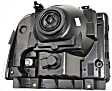 2005 Ford Excursion - 3-Piece Kit Driver and Passenger Side Halogen Headlight, With bulb(s), OE Replacement,  Includes (1) Header Panel and (2) Headlight