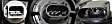 2005 Ford Excursion - 3-Piece Kit Driver and Passenger Side Halogen Headlight, With bulb(s), OE Replacement,  Includes (1) Header Panel and (2) Headlight