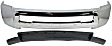 2-Piece Kit, Front Bumper, Chrome, Includes (1) Bumper and (1) Valance