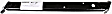 1998 Dodge Ram 1500 - 3-Piece Kit Front Bumper, Old Body Style, Chrome,  Includes (1) Bumper and (2) Bumper Bracket