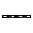 3-Piece Kit, Front Bumper, Painted Black, Includes (1) Bumper and (2) Bumper Bracket