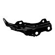 3-Piece Kit, Front Bumper, Painted Black, Includes (1) Bumper and (2) Bumper Bracket