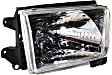 2-Piece Kit Passenger Side Halogen Headlight, With bulb(s), OE Replacement, Includes (1) Headlight and (1) Corner Light