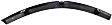 4-Piece Kit Front, Driver and Passenger Side Bumper End, Chrome, Plastic, Includes (2) Bumper End and (2) Bumper Trim
