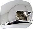 4-Piece Kit Front, Driver and Passenger Side Bumper End, Chrome, Plastic, Includes (2) Bumper End and (2) Bumper Trim