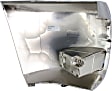 4-Piece Kit Front, Driver and Passenger Side Bumper End, Chrome, Plastic, Includes (2) Bumper End and (2) Bumper Trim
