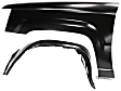 2-Piece Kit, Front, Driver Side Fender, Includes (1) Fender and (1) Fender Liner