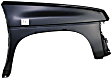 1993 Nissan D21 - 2-Piece Kit Front, Driver Side Fender, Includes (1) Fender and (1) Fender Liner