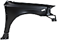 2008 Chevrolet Impala - 2-Piece Kit Front, Driver Side Fender, Includes (1) Fender and (1) Fender Liner