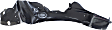 2006-2009 Mercury Milan - 2-Piece Kit, Front, Passenger Side Fender, Includes (1) Fender and (1) Fender Liner